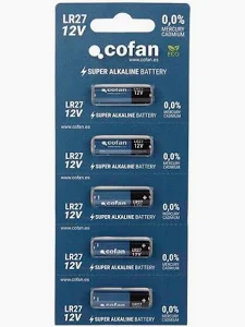 Pilas LR27-12V COFAN Mandos